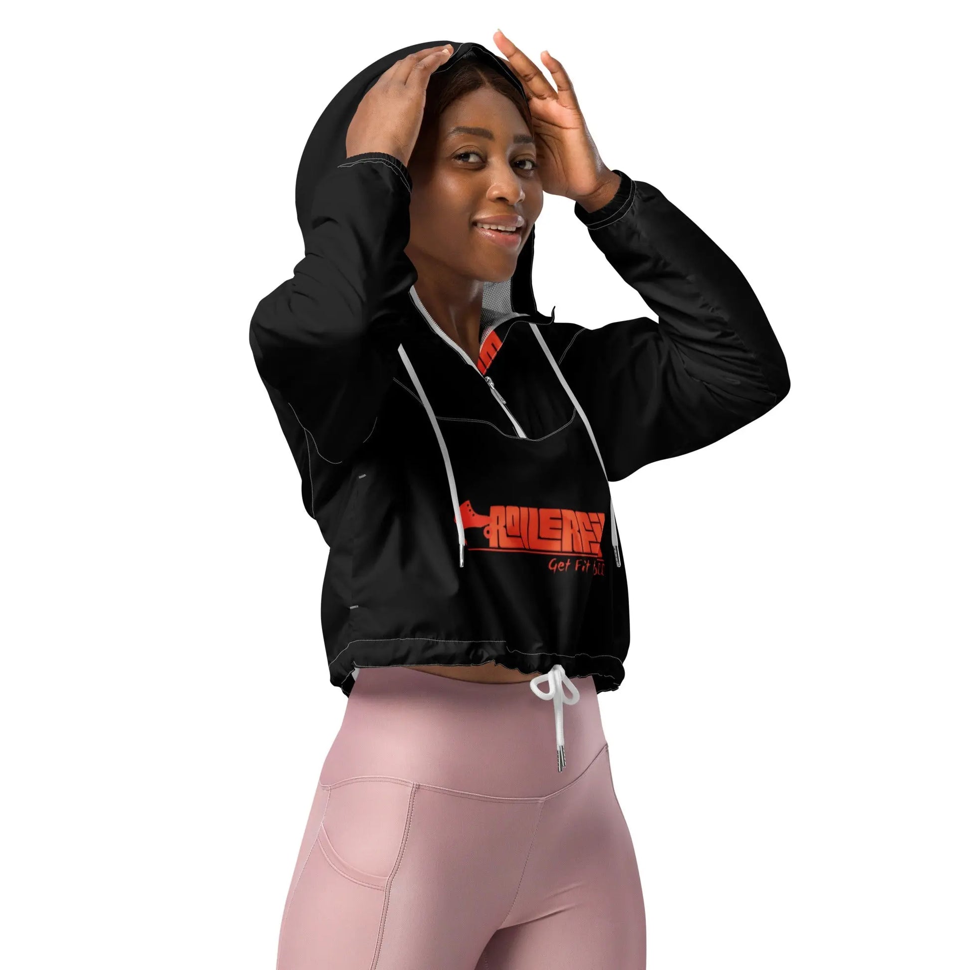 RFIT Women’s cropped windbreaker - RollerFit