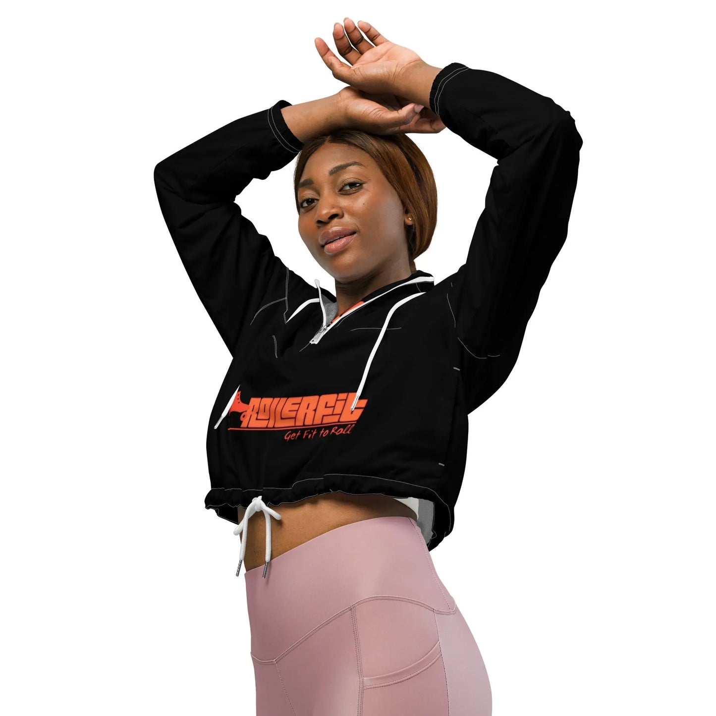 RFIT Women’s cropped windbreaker - RollerFit