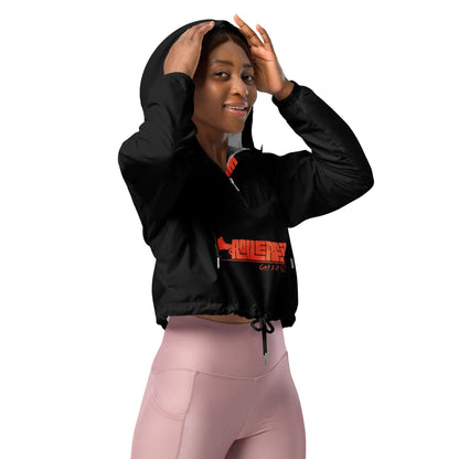 RFIT Women’s cropped windbreaker - RollerFit