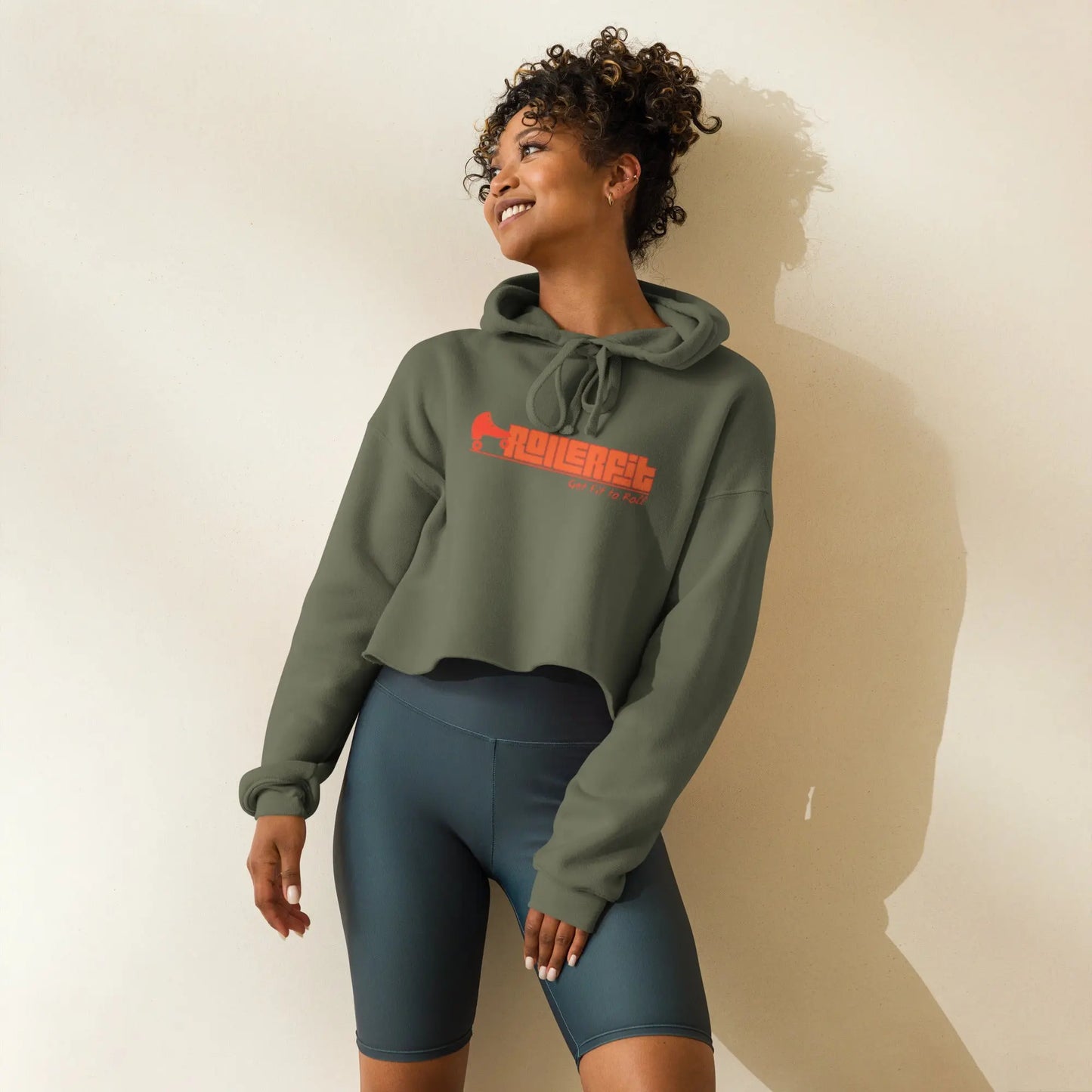 RollerFit Crop Hoodie - RollerFit